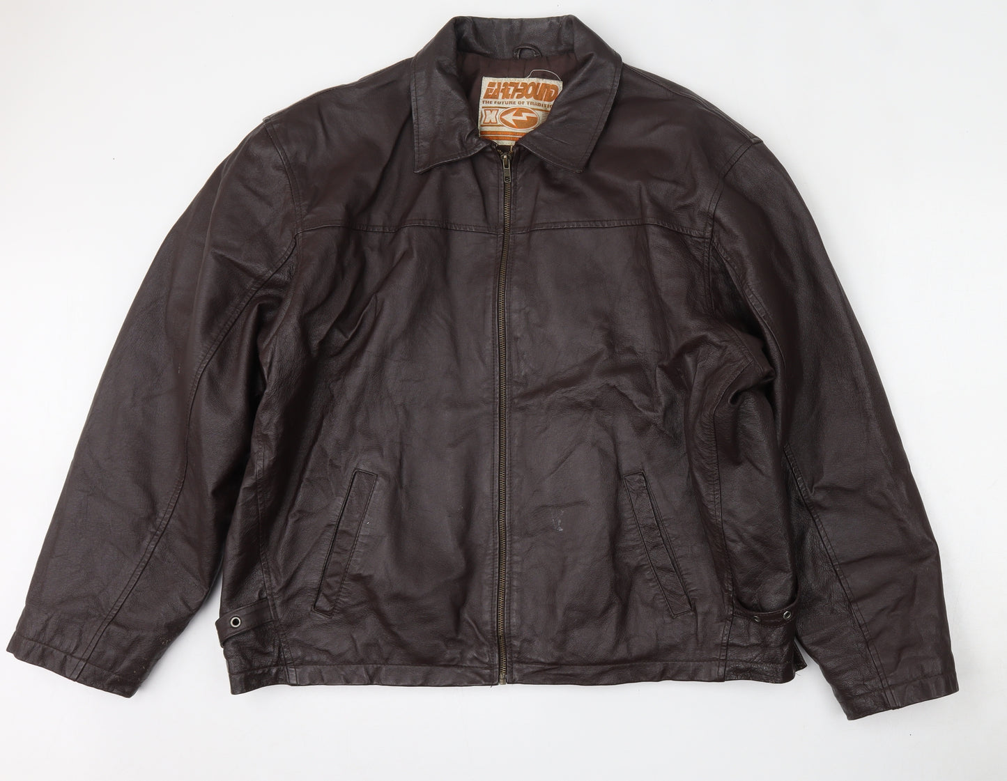 Earthbound Mens Brown   Jacket  Size XL  Zip