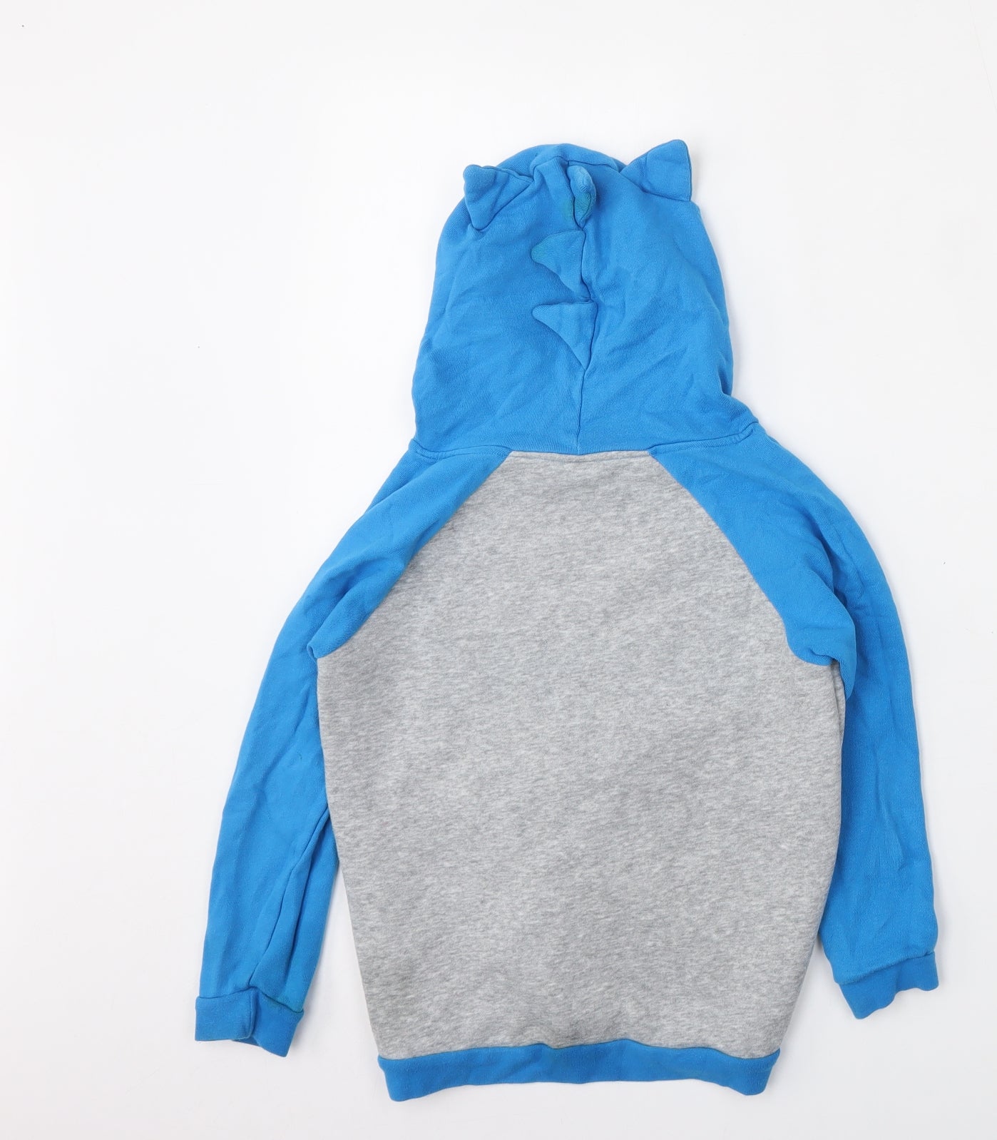Sonic Boys Blue  Polyester Pullover Hoodie Size 7-8 Years   - Sonic Hoodie