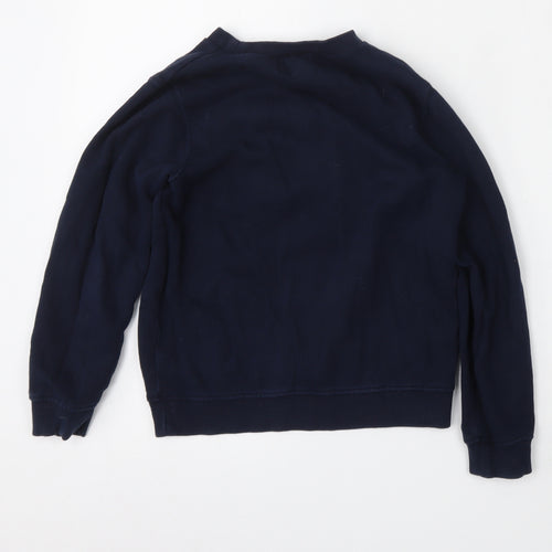 NEXT Boys Blue  Cotton Pullover Sweatshirt Size 6 Years