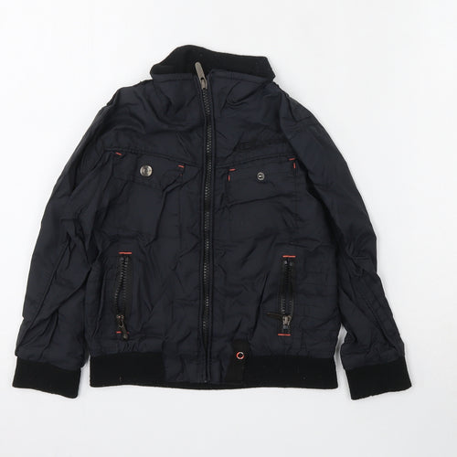 RBL Boys Black   Jacket  Size 3-4 Years  Zip