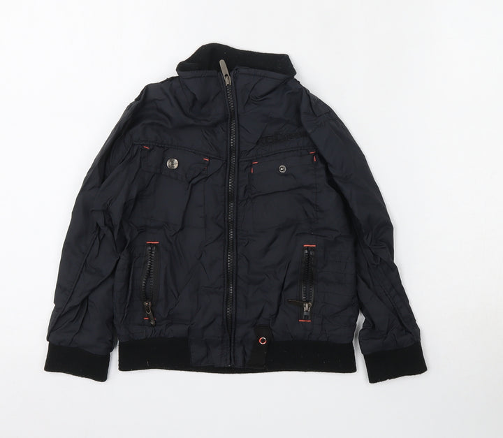 RBL Boys Black   Jacket  Size 3-4 Years  Zip