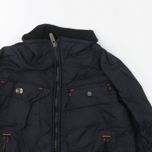 RBL Boys Black   Jacket  Size 3-4 Years  Zip