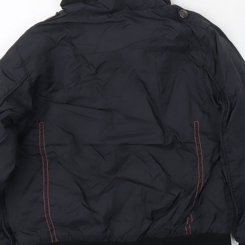RBL Boys Black   Jacket  Size 3-4 Years  Zip