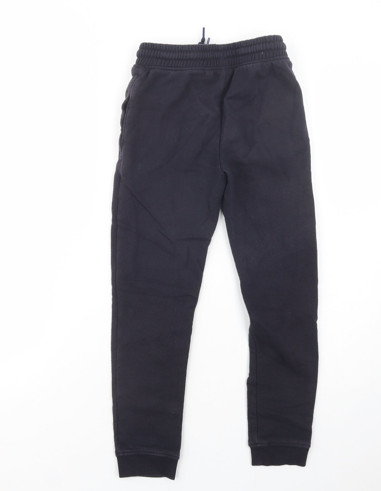NEXT Boys Blue  Cotton Jogger Trousers Size 9 Years  Regular Drawstring
