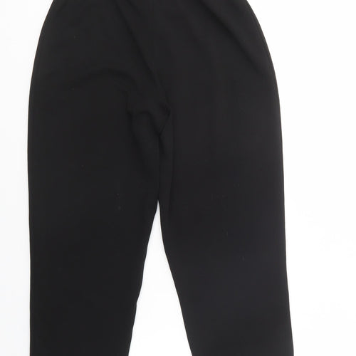 ASOS Womens Black  Polyester Dress Pants Trousers Size 8 L26 in Regular