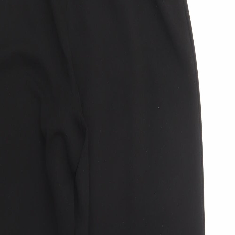 ASOS Womens Black  Polyester Dress Pants Trousers Size 8 L26 in Regular