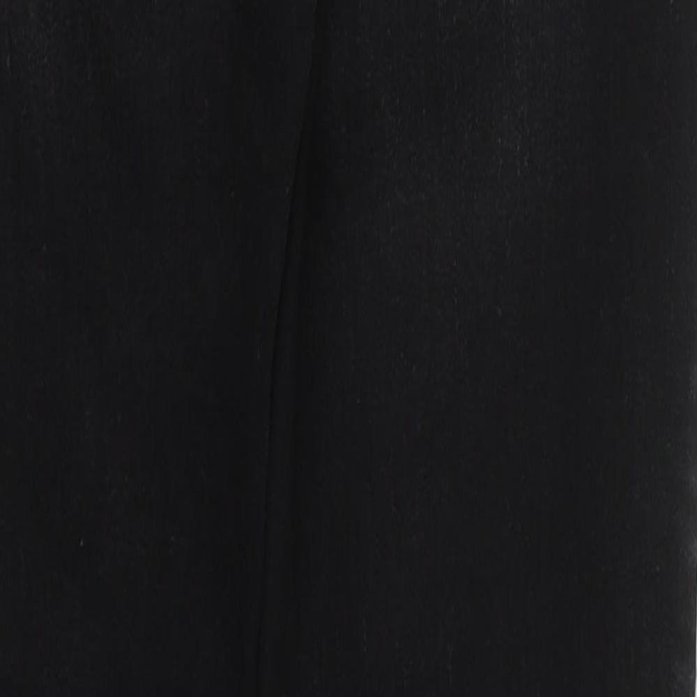 River Island Womens Black  Cotton Skinny Jeans Size 8 L25.5 in Regular Button
