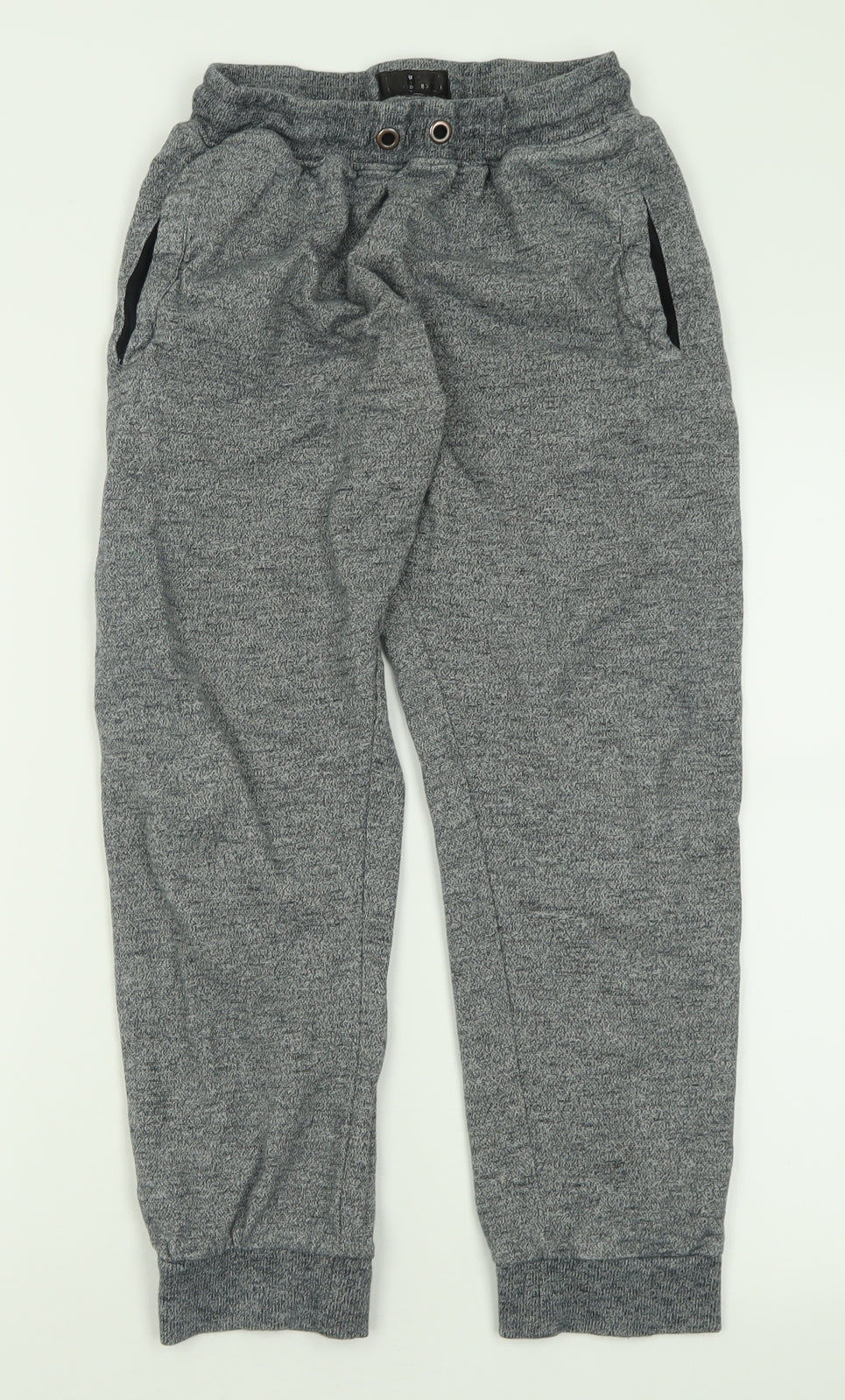NEXT Boys Grey  Cotton Jogger Trousers Size 13 Years  Regular Tie