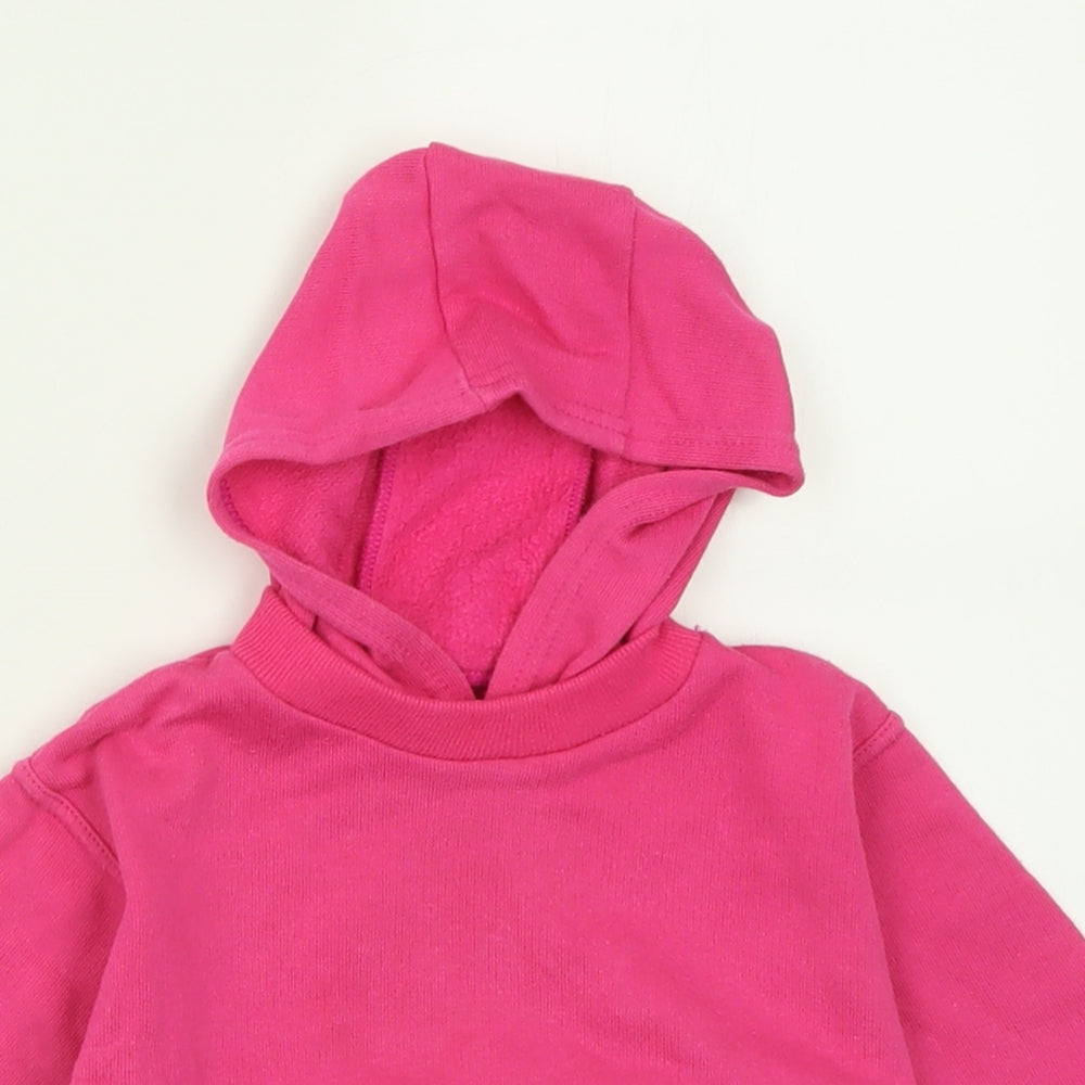 st.benard Girls Pink  Cotton Pullover Jumper Size 12-18 Months  Pullover