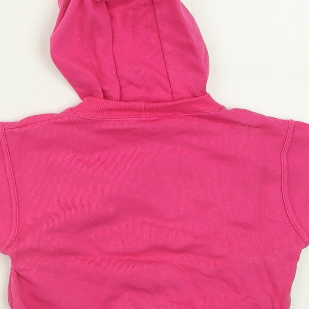 st.benard Girls Pink  Cotton Pullover Jumper Size 12-18 Months  Pullover