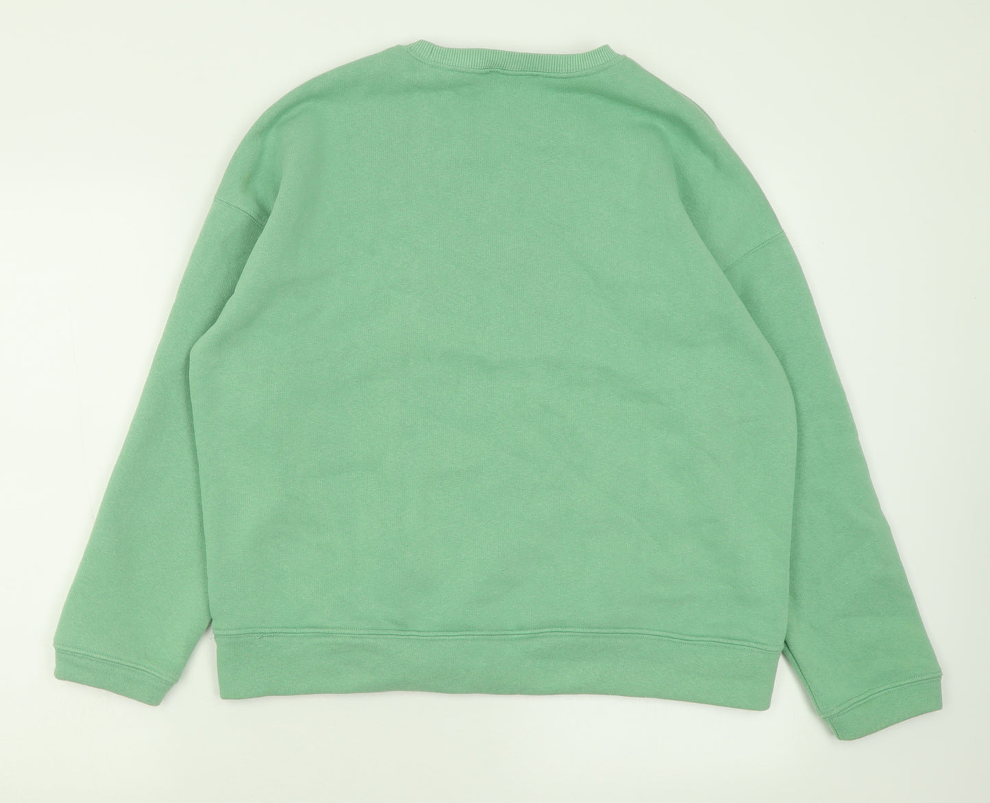 Gallery Womens Green  Polyester Pullover Sweatshirt Size S  Pullover