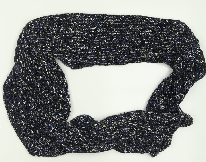 New Look Mens Blue  Acrylic Square Scarf Scarf One Size
