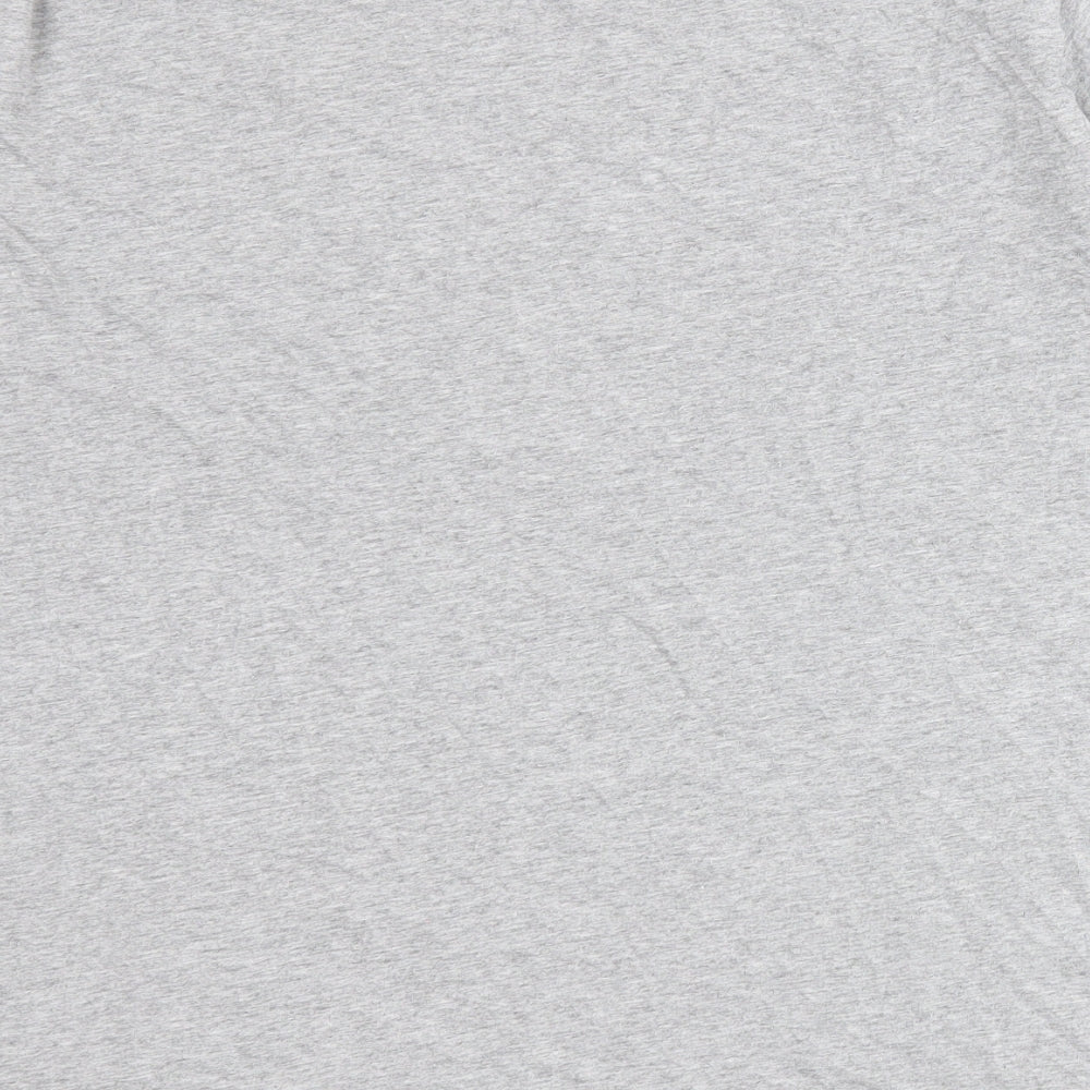 VANS Mens Grey  Cotton  T-Shirt Size M Crew Neck