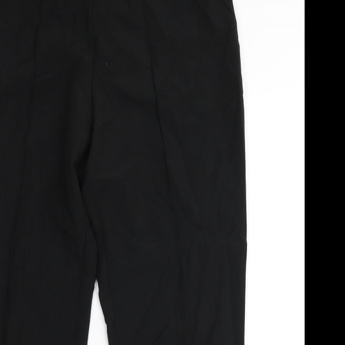 Vida Vi Womens Black  Polyester Trousers  Size 16 L27 in Regular