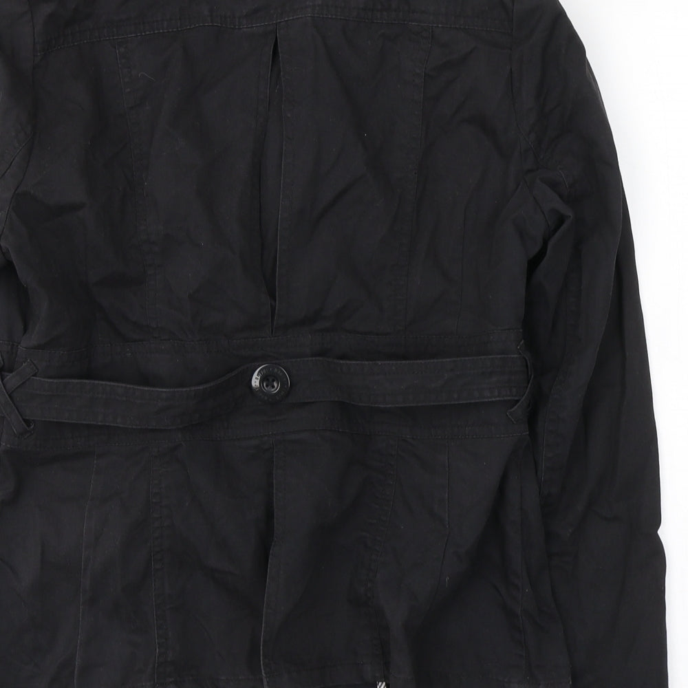 Jasper Conran Womens Black   Jacket  Size 14  Button