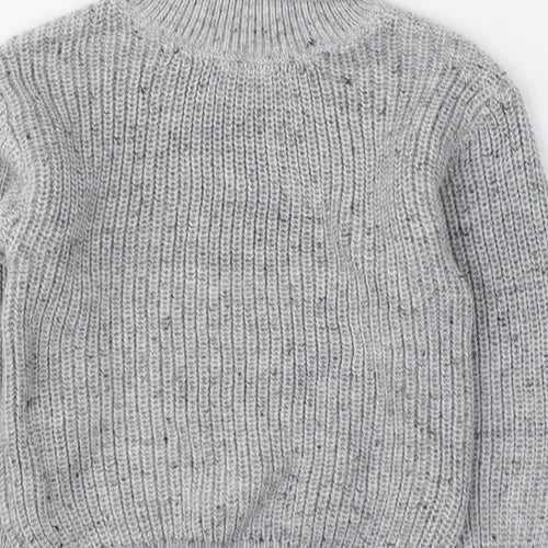 Primark Boys Grey  Cotton Pullover Jumper Size 18-24 Months  Pullover