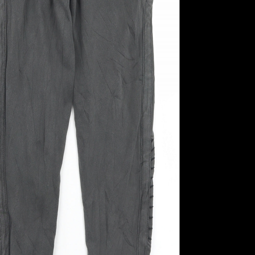 NEXT Boys Grey  Cotton Jogger Trousers Size 10 Years  Regular Drawstring