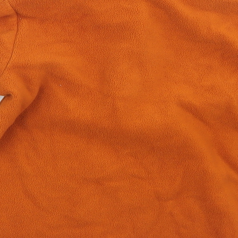 TOG 24 Boys Brown  Polyester Pullover Sweatshirt Size 6 Years  Zip