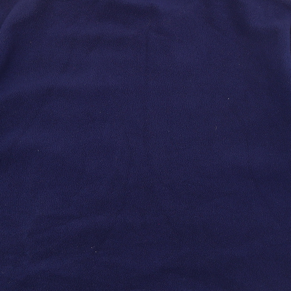 Bonmarché Womens Blue   Jacket  Size M  Zip - Snowflake embroidery