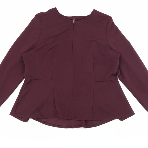 Papaya Womens Red   Jacket  Size 20  Zip