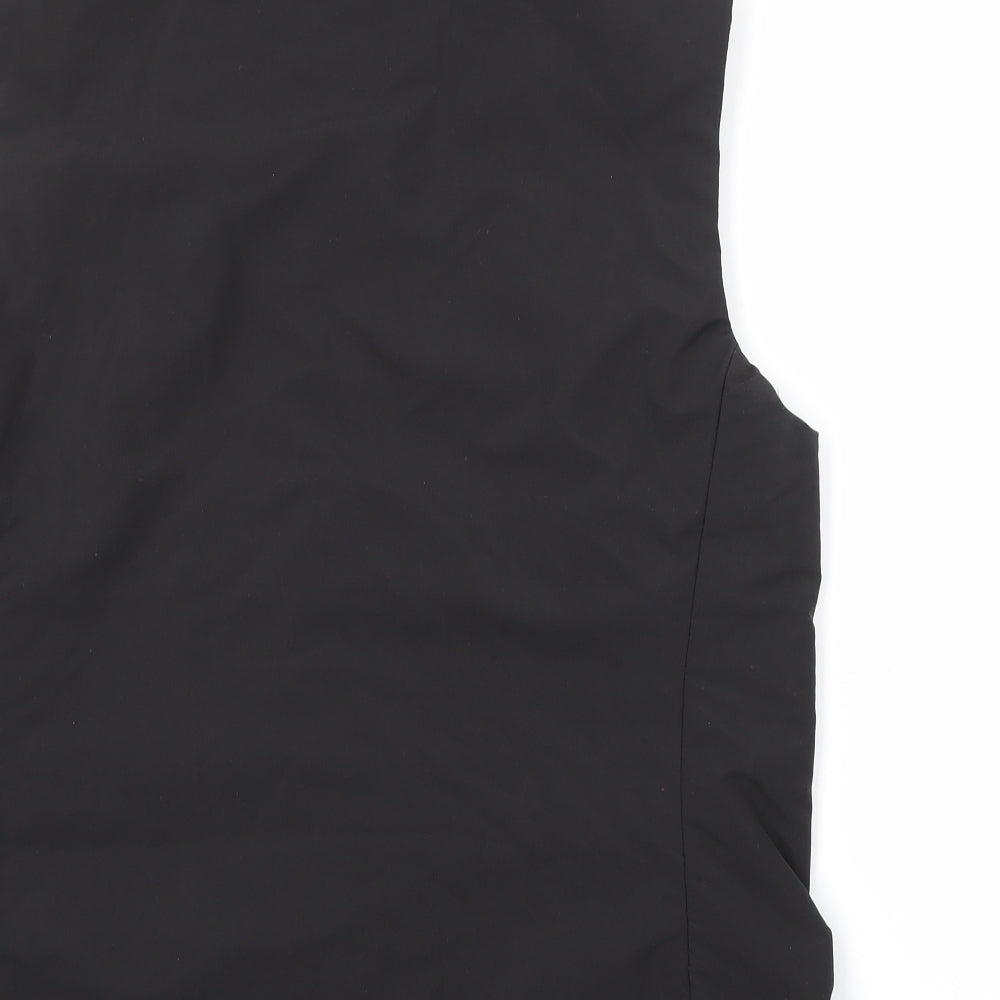 Marks and Spencer Womens Black   Gilet Coat Size 12  Zip