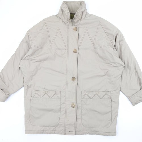 Rossetti Womens Beige   Jacket Coat Size 18  Zip