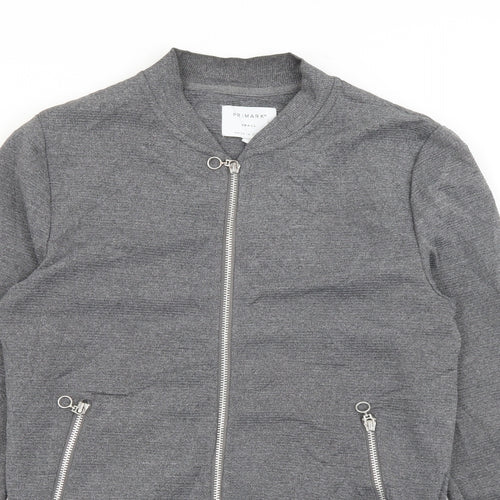 Primark Womens Grey   Jacket  Size S  Zip