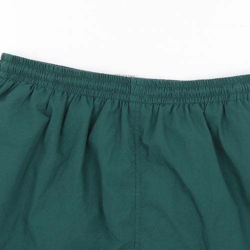 PUMA Mens Green  Polyester Sweat Shorts Size M  Regular
