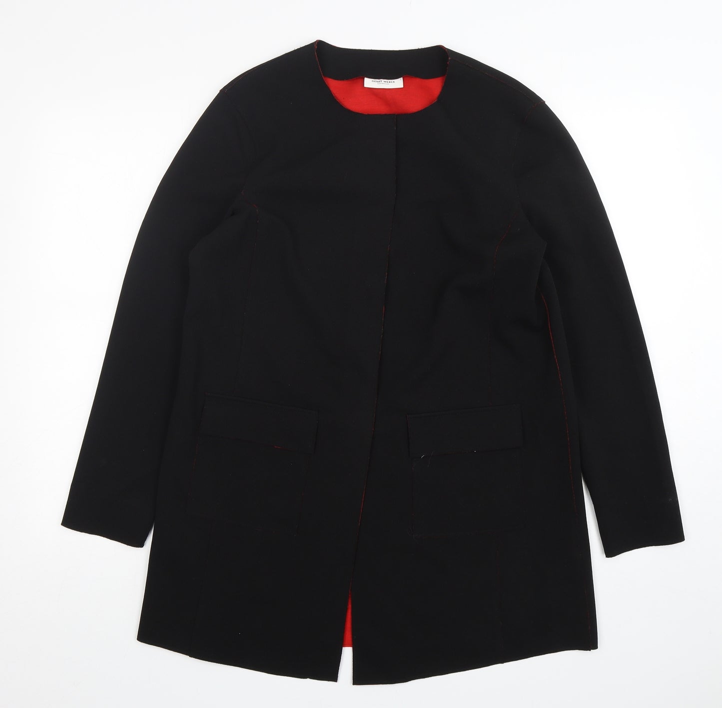 Gerry Weber Womens Black   Jacket Blazer Size 14  Snap