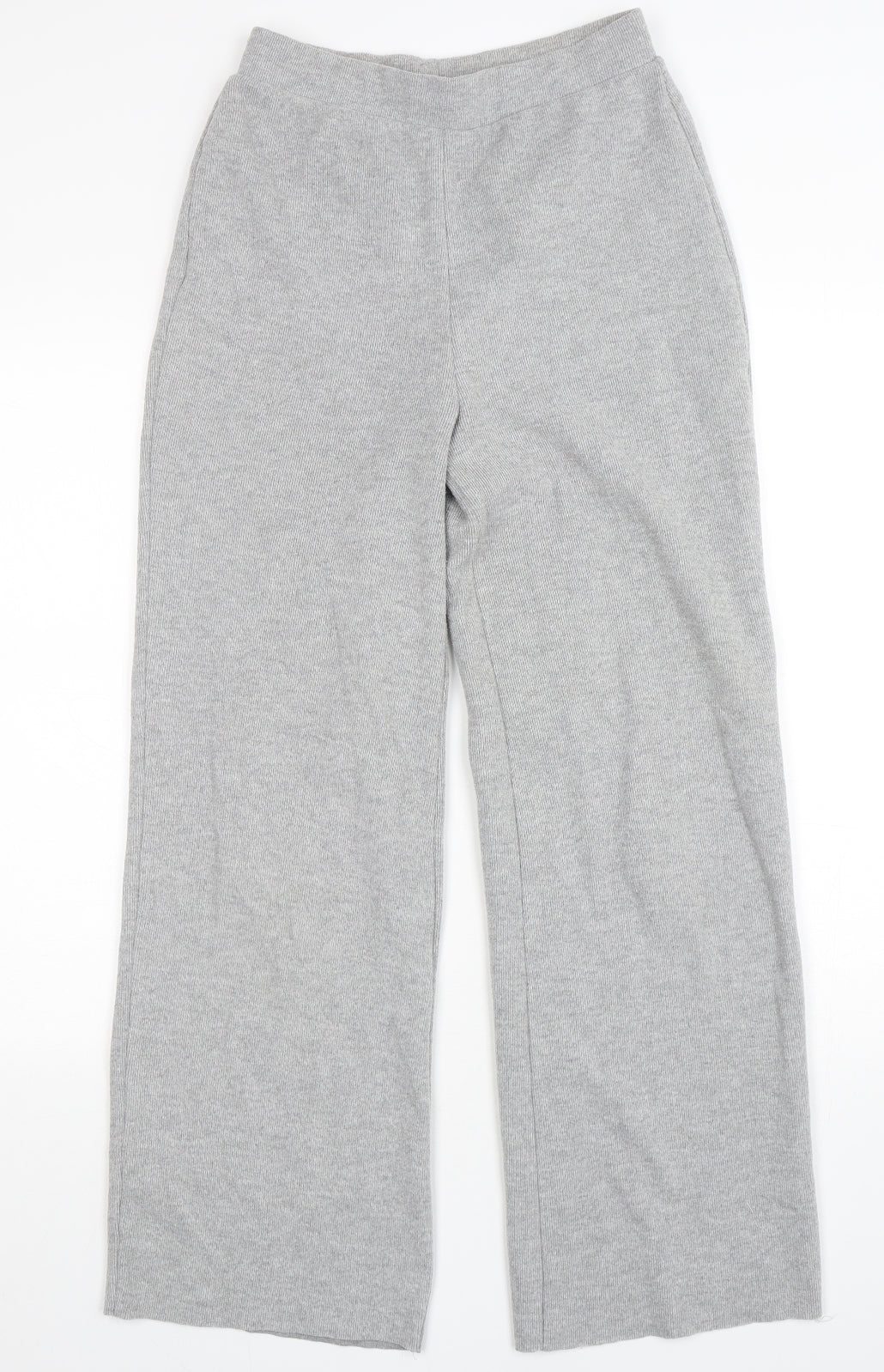 Zara Womens Grey  Polyester Sweatpants Trousers Size S L30 in Regular