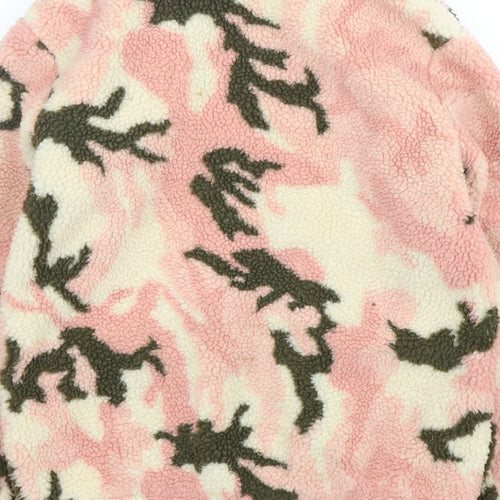 Very Girls Multicoloured Camouflage  Jacket  Size 14 Years  Zip