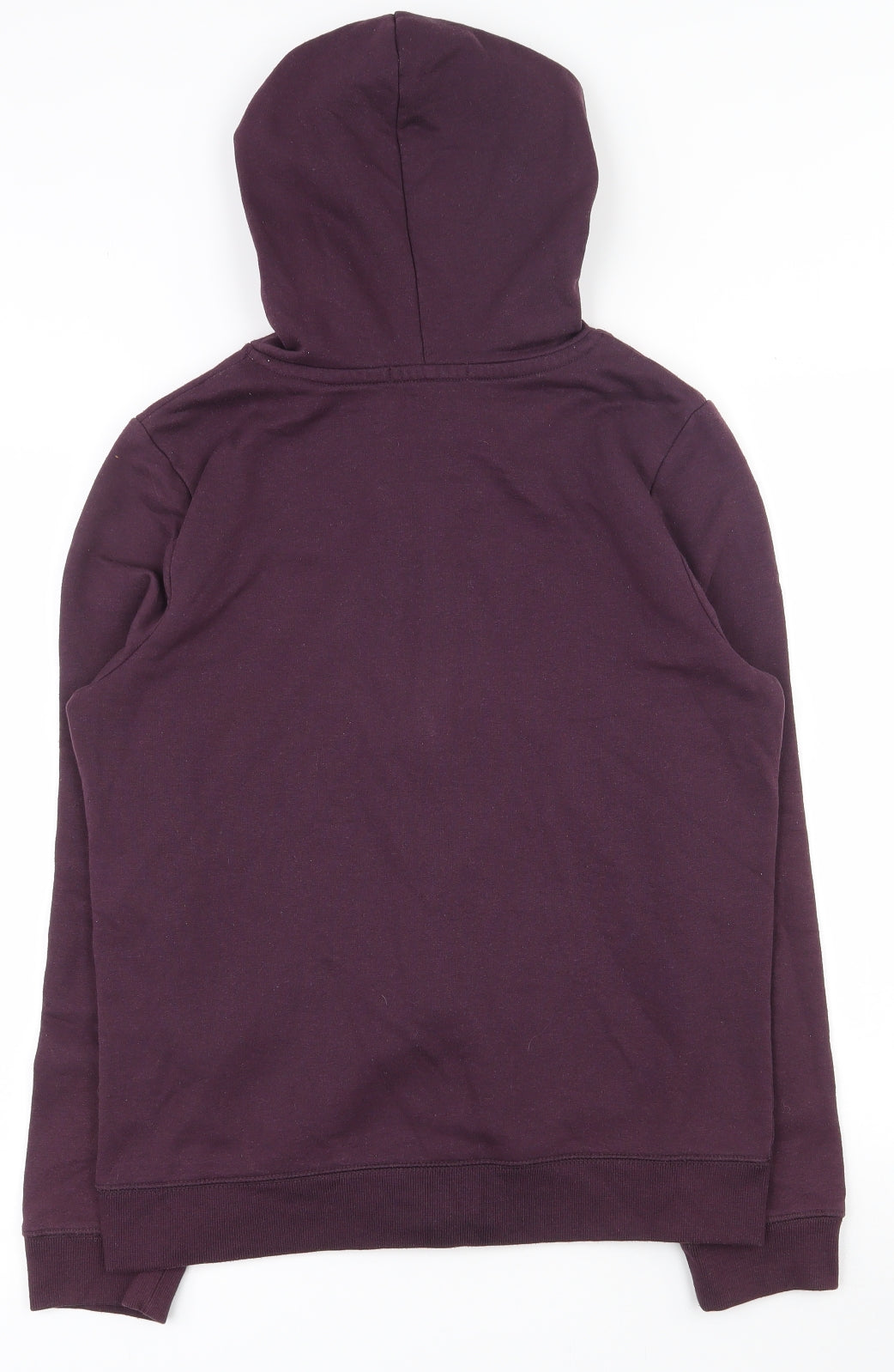 George Womens Purple  Polyester Full Zip Hoodie Size 12  Zip