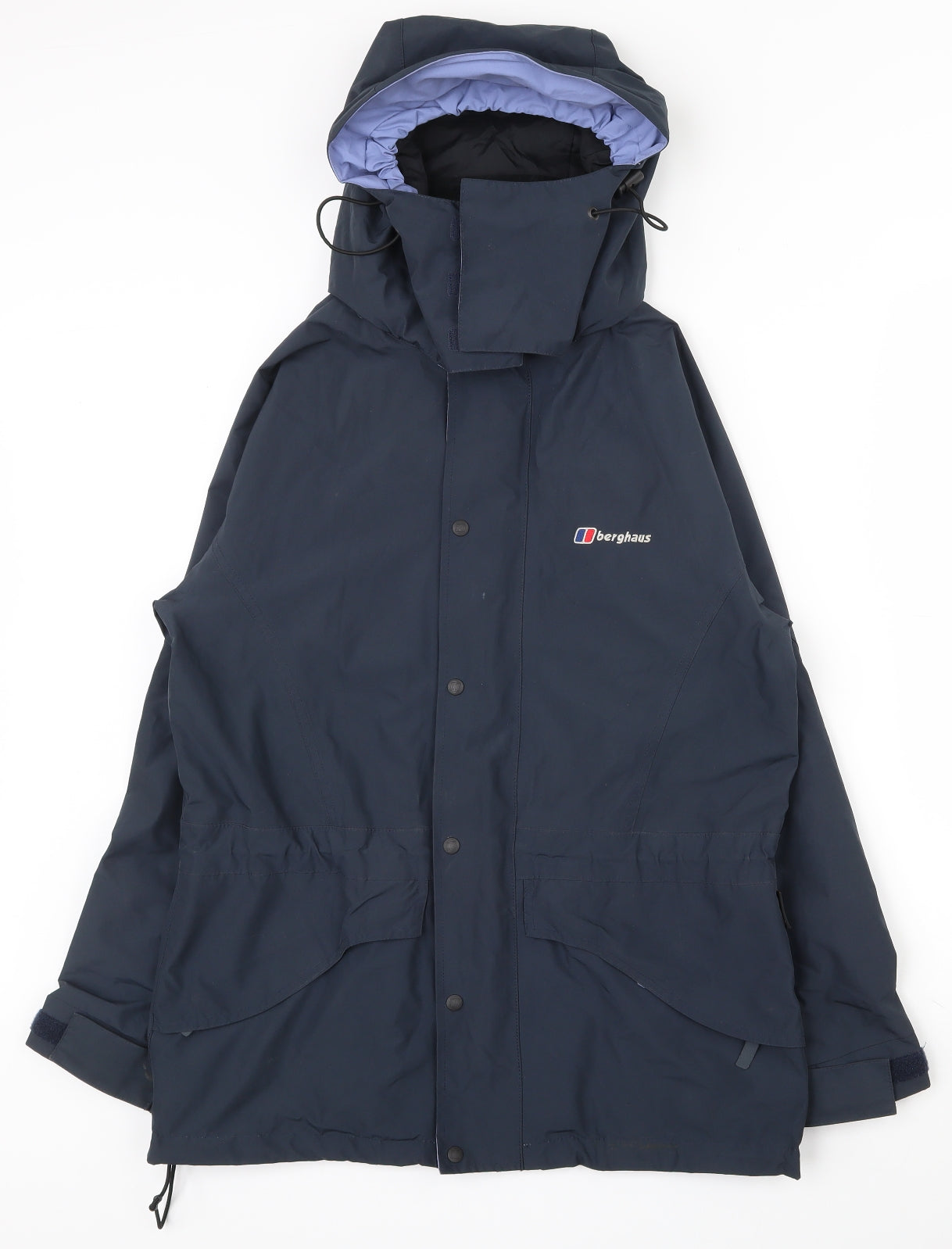 Berghaus Womens Blue   Rain Coat Coat Size 10  Zip