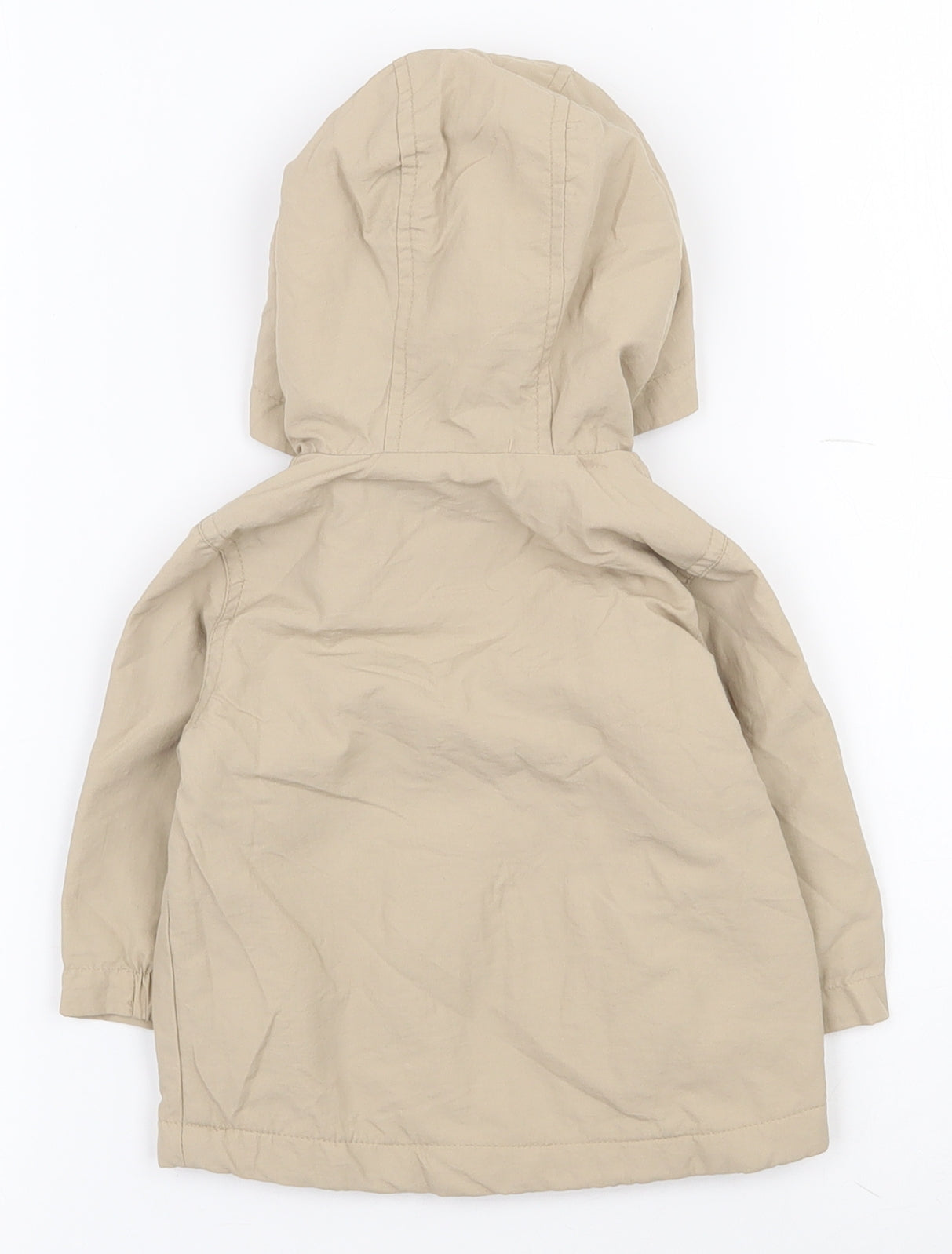 F&F Baby Beige   Jacket  Size 0-3 Months   Zip