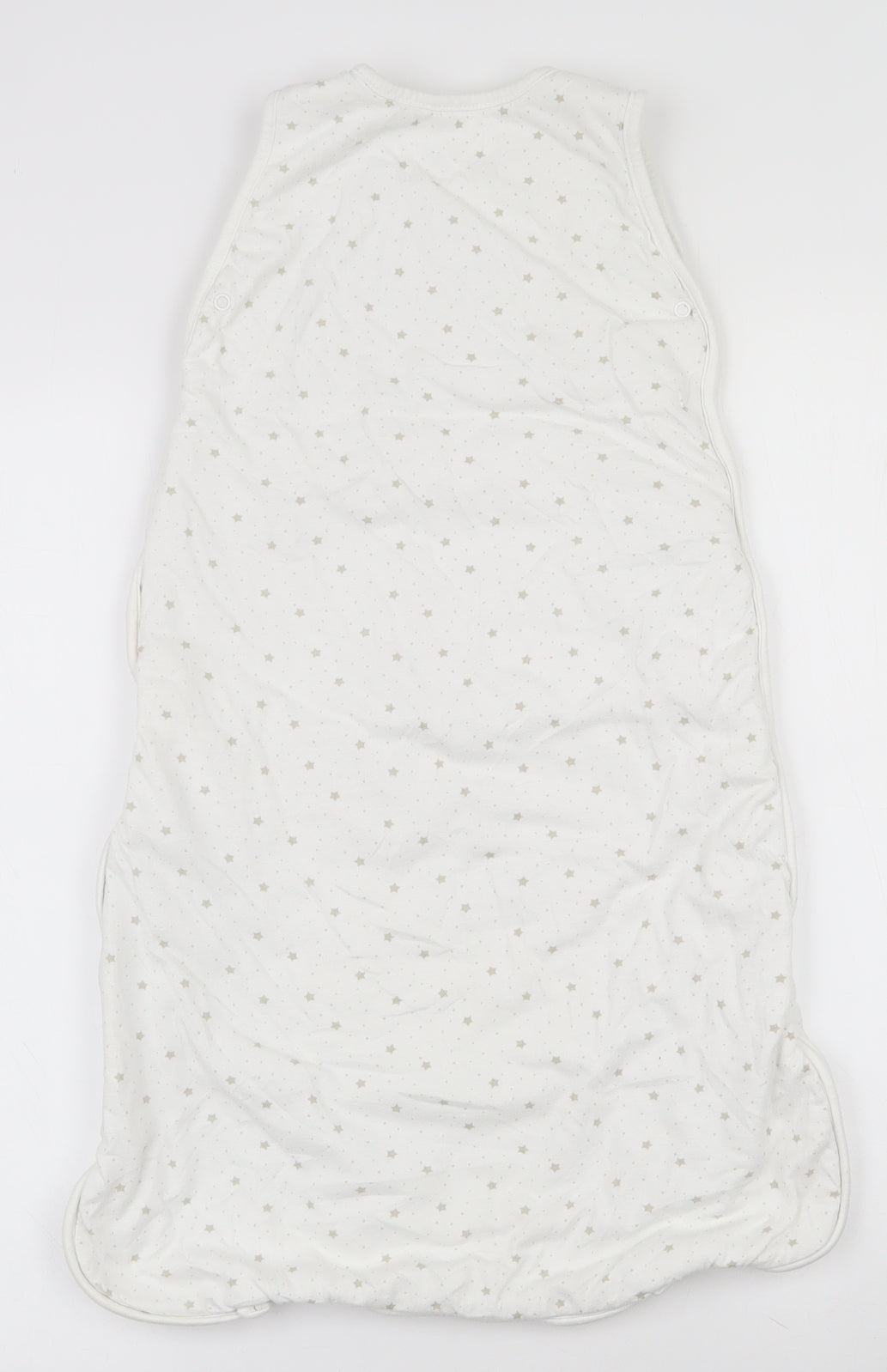 Matalan Baby White Spotted Cotton Babygrow One-Piece Size 12-18 Months  Zip - Baby bag