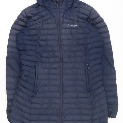 Berghaus Womens Blue   Puffer Jacket Coat Size 12  Zip