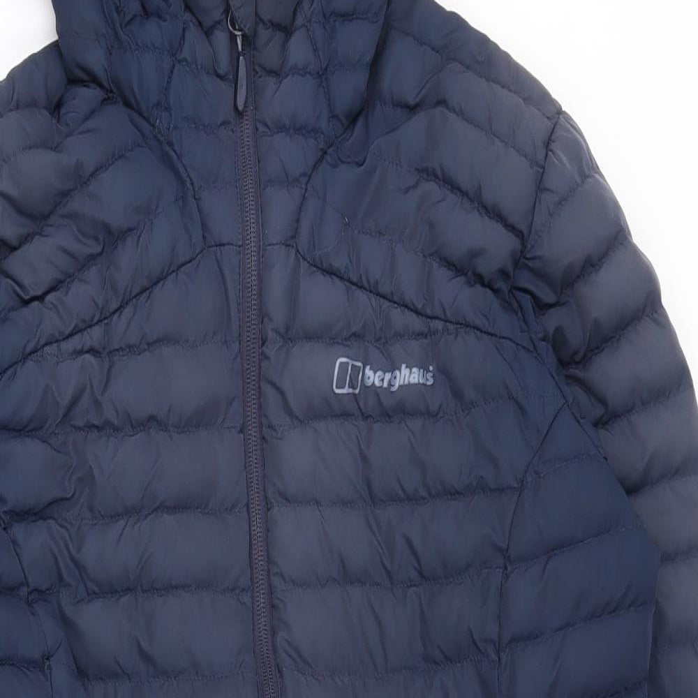 Berghaus Womens Blue   Puffer Jacket Coat Size 12  Zip