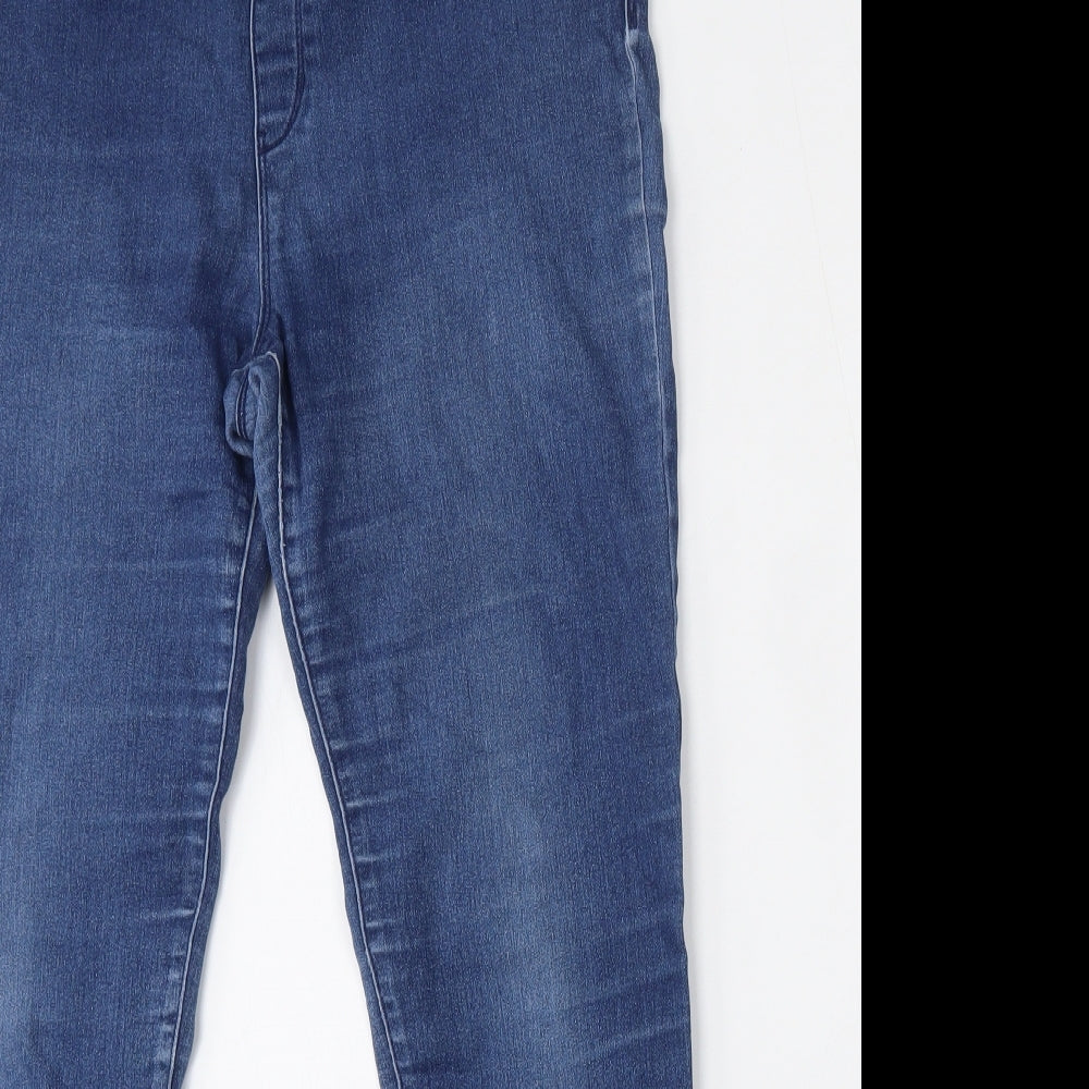 George Womens Blue  Cotton Jegging Jeans Size 14 L30 in Regular