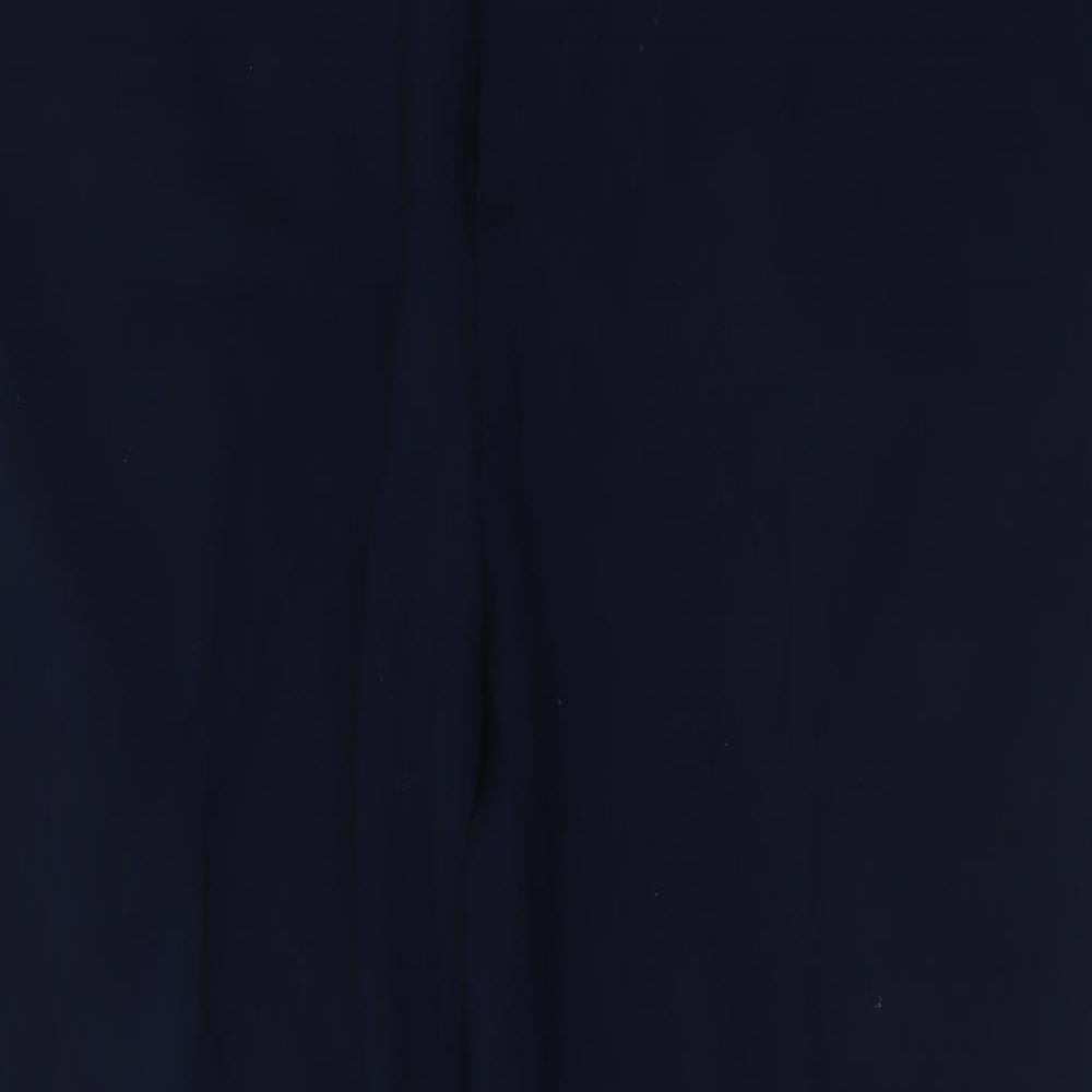 Cedar Wood State Mens Blue  Polyester Trousers  Size 40 L27 in Regular Button - Short Leg