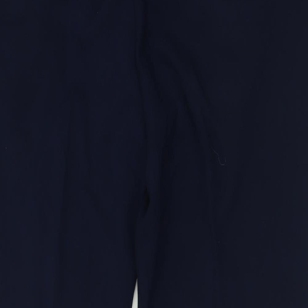 Cedar Wood State Mens Blue  Polyester Trousers  Size 40 L27 in Regular Button - Short Leg