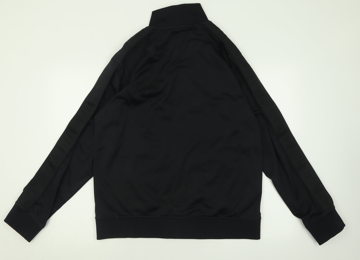 Firetrap Mens Black  Polyester Full Zip Sweatshirt Size 2XL