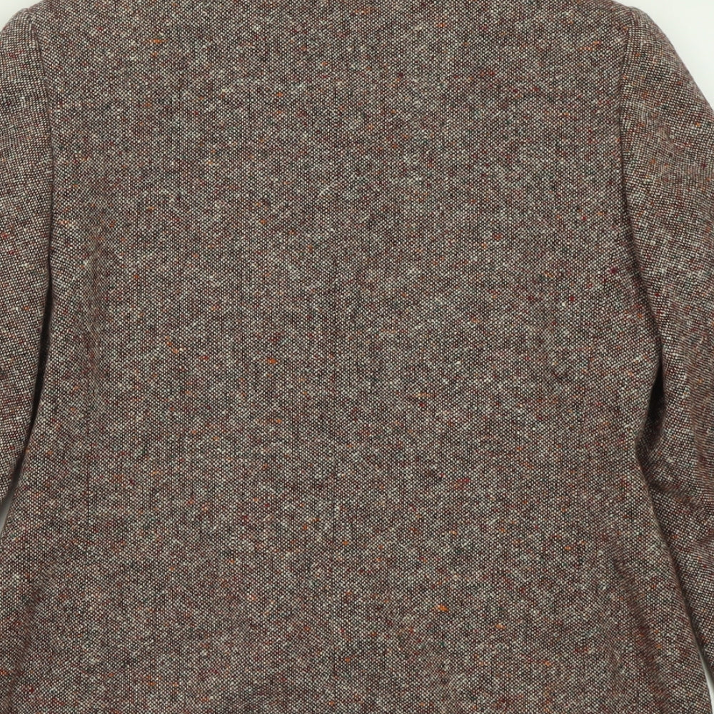 Cote Femme Womens Brown   Jacket  Size 12  Button