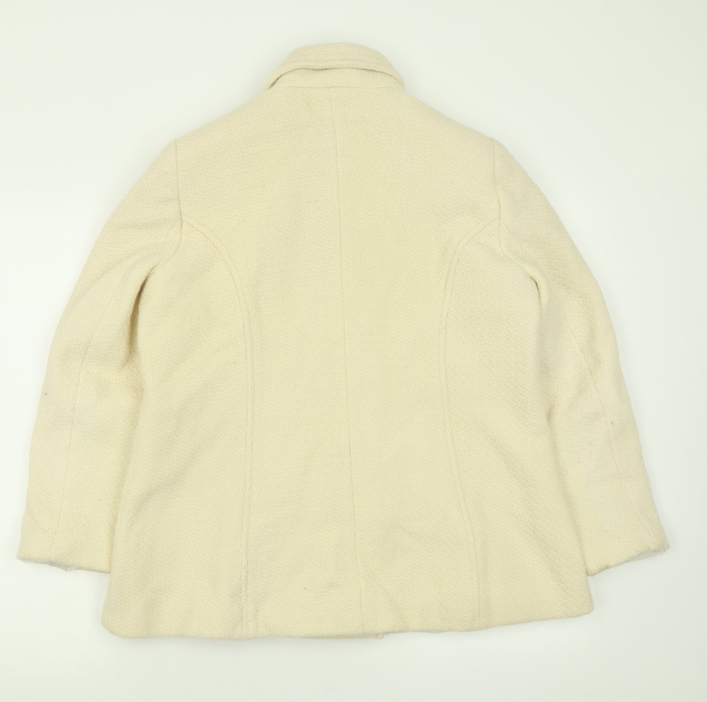 Bonmarché Womens Ivory   Jacket  Size 16  Button