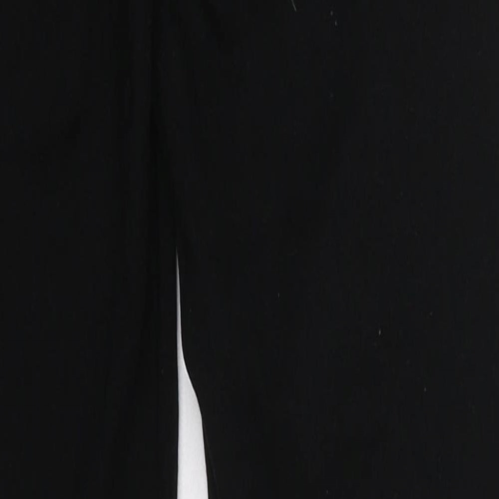 H&M Womens Black  Cotton Carrot Leggings Size S L26 in