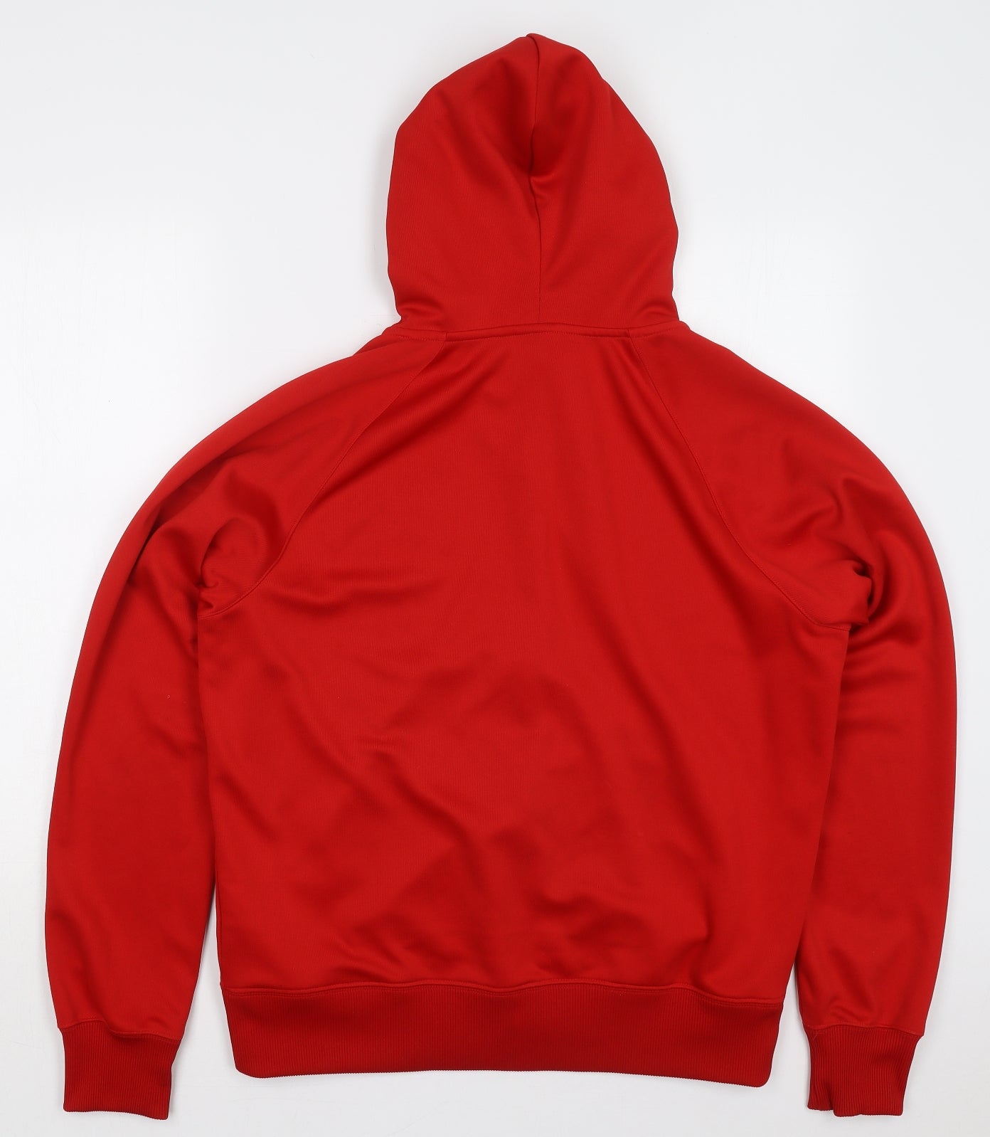 Nike Mens Red  Polyester Full Zip Hoodie Size M