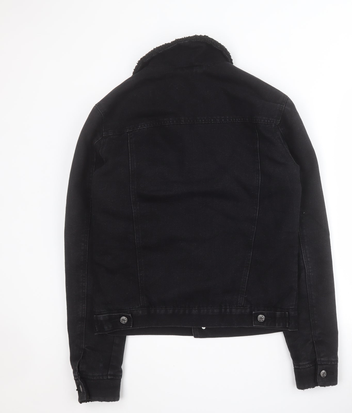 Primark Mens Black   Jacket  Size S  Button