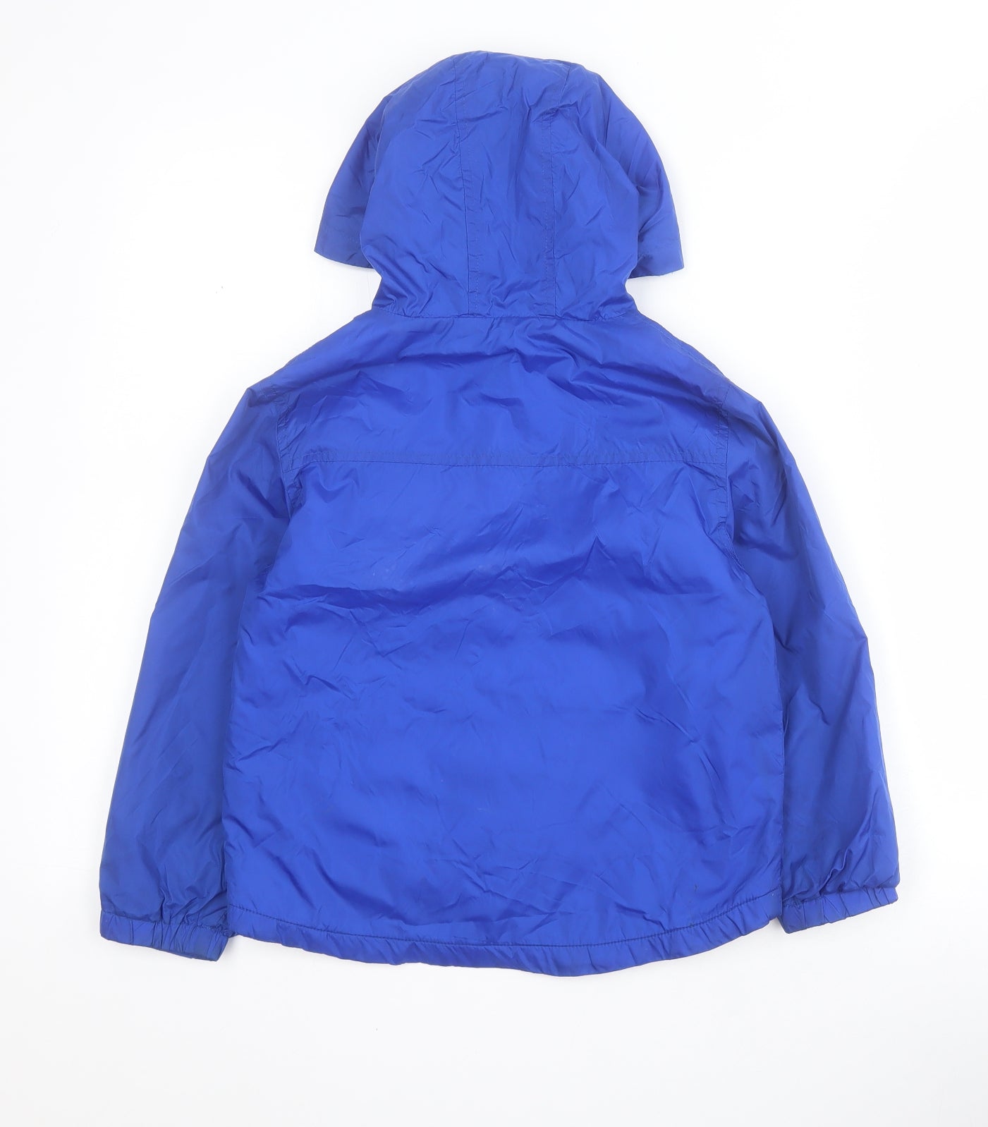 Dunnes Boys Blue   Rain Coat Coat Size 7 Years  Zip