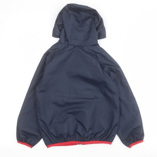 Liverpool FC Boys Black   Rain Coat Coat Size 4-5 Years  Zip - Liverpool FC