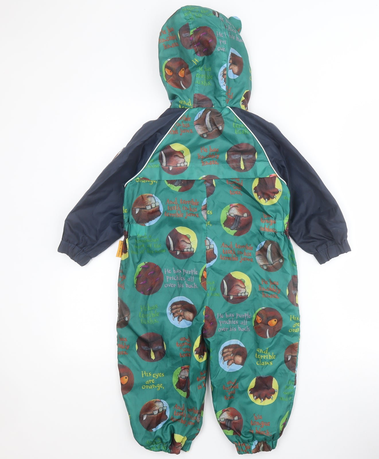 TU Baby Green   Jacket Snowsuit Size 18-24 Months   Zip - The Gruffalo