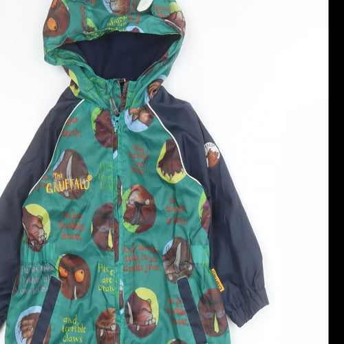 TU Baby Green   Jacket Snowsuit Size 18-24 Months   Zip - The Gruffalo